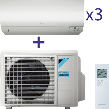 Комплект мультиспліт системи Daikin 3MXM68N+FTXM35M+CTXM15M*2шт.