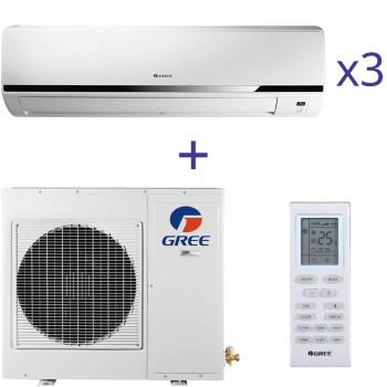 Комплект мультиспліт системи Gree GWHD(21)NK3KO+GWH(12)KF-K3DNA5G/I+GWH(07)KF-K3DNA5G/I*2шт.