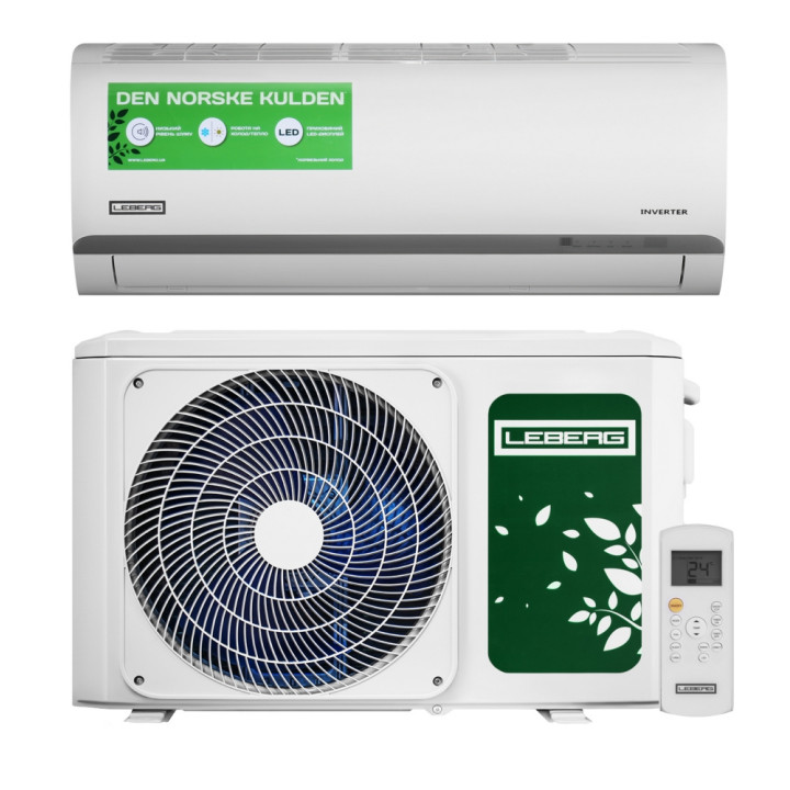 Кондиціонер спліт-система Leberg Viking Inverter LBS-VKG12UA/LBU-VKG12UA