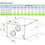 Припливно-витяжна установка Вентс ВУТ 700 ГБЕ ЕС А21