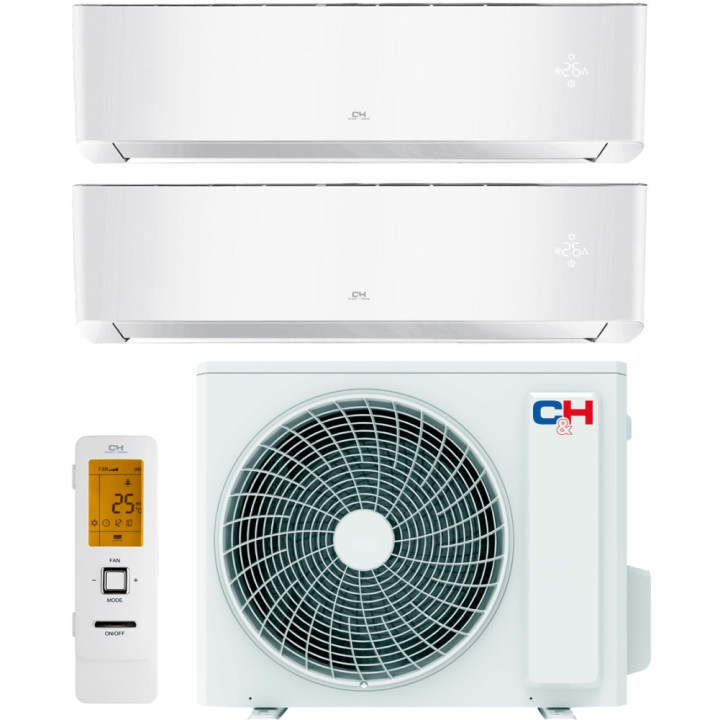 Комплект мульти-сплит системы Cooper&Hunter Supreme Continental CHML-U18RK2-NG + CH-S09FTXAL2-WP(I)*2шт