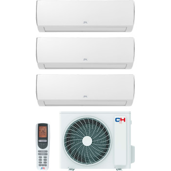 Комплект мульти-сплит системы Cooper&Hunter Veritas CHML-U21RK3-NG + CH-S07FTXQ(I)*3шт