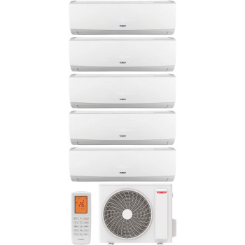 Комплект мульти-спліт системи Tosot Smart TM-36U4(O)2 + GS-07DW2(I)*5шт