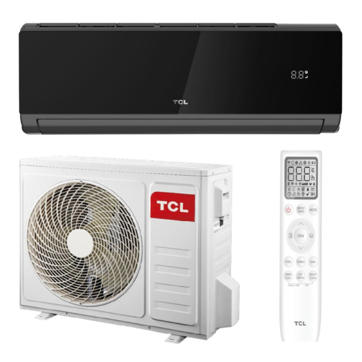 Кондиціонер спліт-система TCL TAC-24CHSD/XA82IN Black Inverter R32 WI-FI