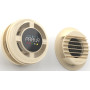 Бытовый рекуператор Prana 200C Eco Energy Color Light ivory Matt 1015 front+rear