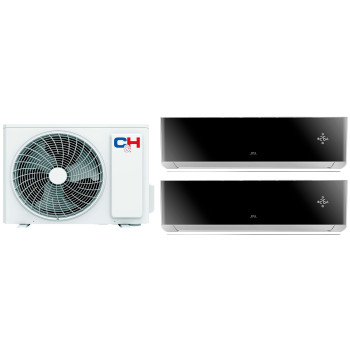 Комплект мульти-сплит системы Cooper&Hunter Supreme Continental Black/Siver Multi 24 (9+18)