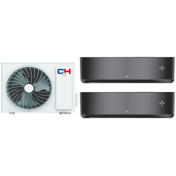 Комплект мульти-сплит системы Cooper&Hunter Supreme Continental Black Multi 21 (9+12)