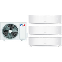 Комплект мульти-спліт системи Cooper&Hunter Supreme Continental White Multi 24 (9+9+9)