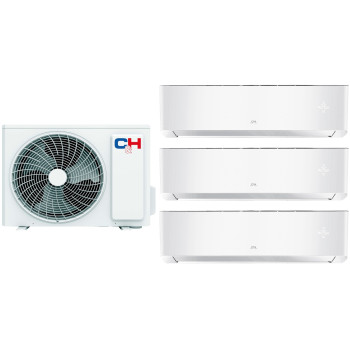 Комплект мульти-сплит системы Cooper&Hunter Supreme Continental White Multi 24 (9+9+9)