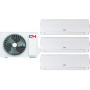 Комплект мульти-спліт системи Cooper&Hunter Daytona White Multi 24 (9+9+9)