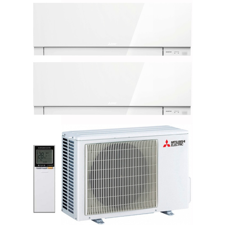 Комплект мульти-спліт системи Mitsubishi Electric Design Inverter White Multi 42 (7+7) Уцінка Комплект мульти-спліт системи Mitsubishi Electric Design Inverter White Multi 42 (7+7) Уцінка