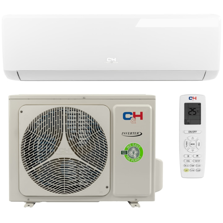 Кондиционер сплит-система Cooper&Hunter Vital Inverter CH-S09FTXF-NG (Уценка)