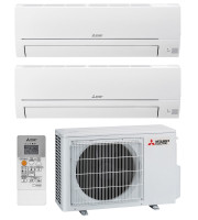 Комплект мультисплит системы Mitsubishi Electric Basic Wi-Fi Multi 40 (9+9)