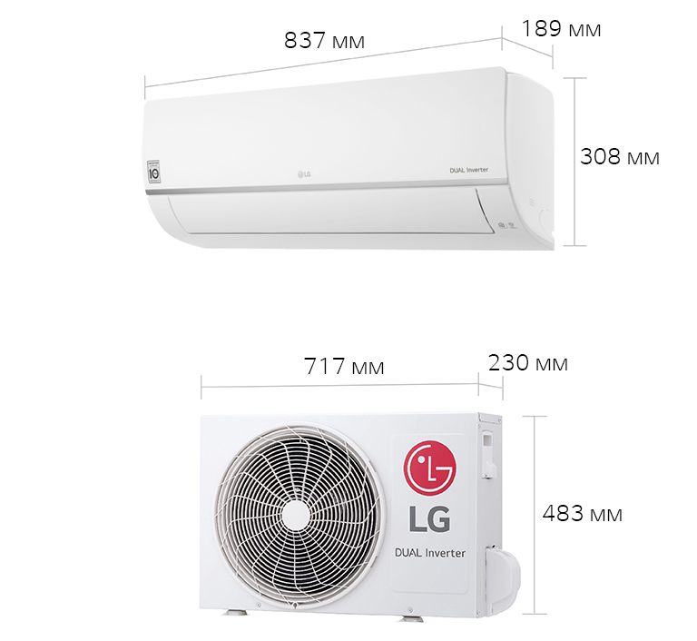 Габарити LG Standard Plus PC09SQ